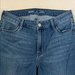 Old Navy Women's Classic Straight Leg Jeans - Blue